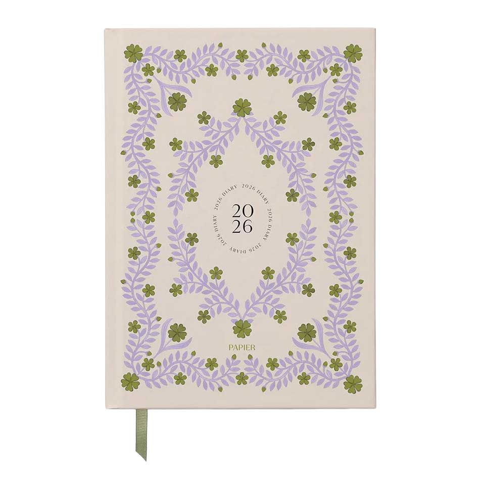 Papier Italian Summer A5 Weekly Hard Cover Dusty Sage Planner 2026